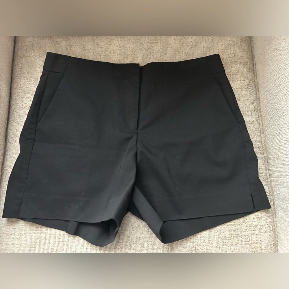 White House Black Market Black High-Rise Dress Shorts